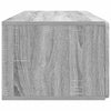 Seinälle asennettava TV-kaappi 98 x 41 x 30 cm Harmaa Sonoma