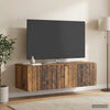 Seinälle asennettava TV-kaappi 98 x 41 x 30 cm Vanha puu