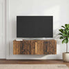 Seinälle asennettava TV-kaappi 98 x 41 x 30 cm Vanha puu