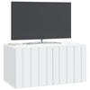 Seinälle asennettava TV-kaappi 59,5 x 31 x 30 cm valkoinen