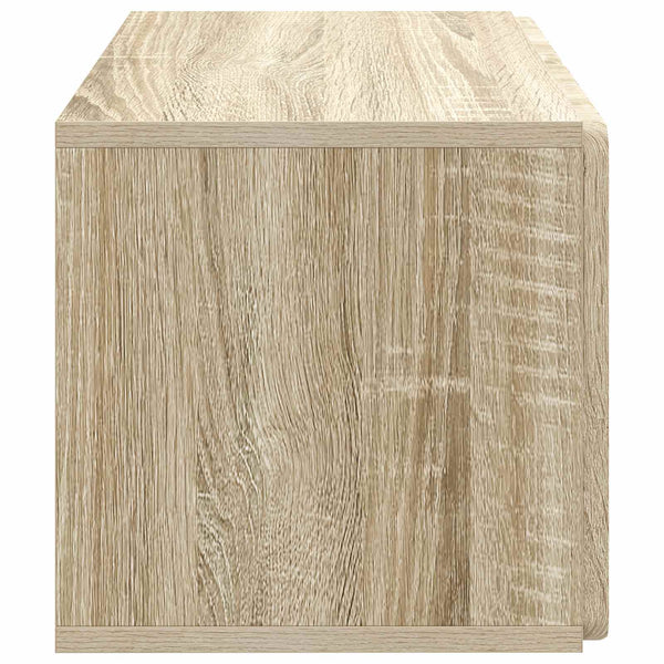 Seinälle asennettava TV-kaappi 59,5 x 31 x 30 cm Sonoma-tammi