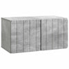 Seinälle asennettava TV-kaappi 59,5 x 31 x 30 cm Betoninharmaa