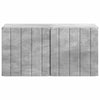 Seinälle asennettava TV-kaappi 59,5 x 31 x 30 cm Betoninharmaa