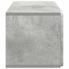 Seinälle asennettava TV-kaappi 59,5 x 31 x 30 cm Betoninharmaa
