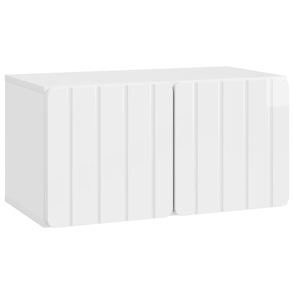 Seinälle asennettava TV-kaappi 59,5 x 31 x 30 cm Tekninen puu