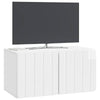Seinälle asennettava TV-kaappi 59,5 x 31 x 30 cm Tekninen puu