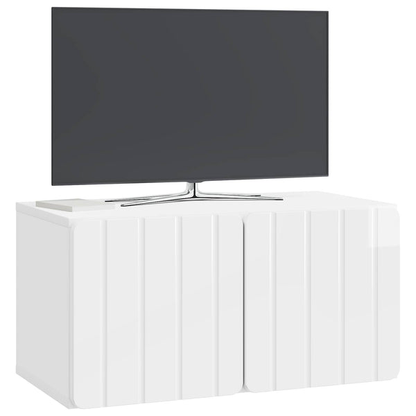 Seinälle asennettava TV-kaappi 59,5 x 31 x 30 cm Tekninen puu