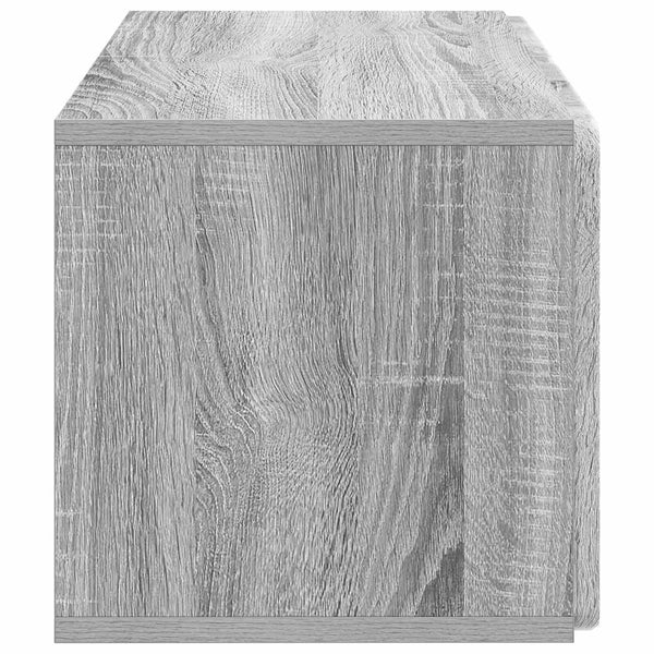 Seinälle asennettava TV-kaappi 59,5 x 31 x 30 cm Harmaa Sonoma