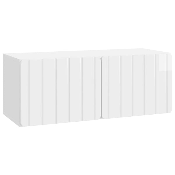 Seinälle asennettava TV-kaappi 78,5 x 31 x 30 cm Tekninen puu