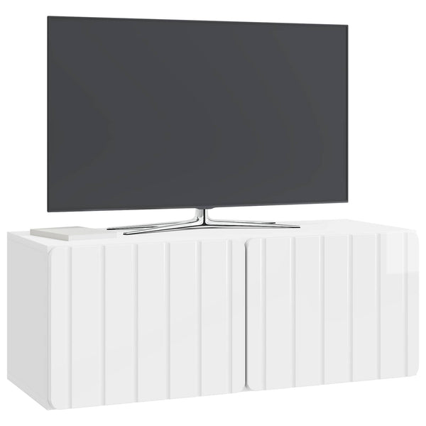 Seinälle asennettava TV-kaappi 78,5 x 31 x 30 cm Tekninen puu