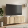 Seinälle asennettava TV-kaappi 98 x 31 x 30 cm Sonoma-tammi