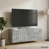 Seinälle asennettava TV-kaappi 98 x 31 x 30 cm Betoninharmaa