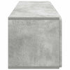 Seinälle asennettava TV-kaappi 98 x 31 x 30 cm Betoninharmaa