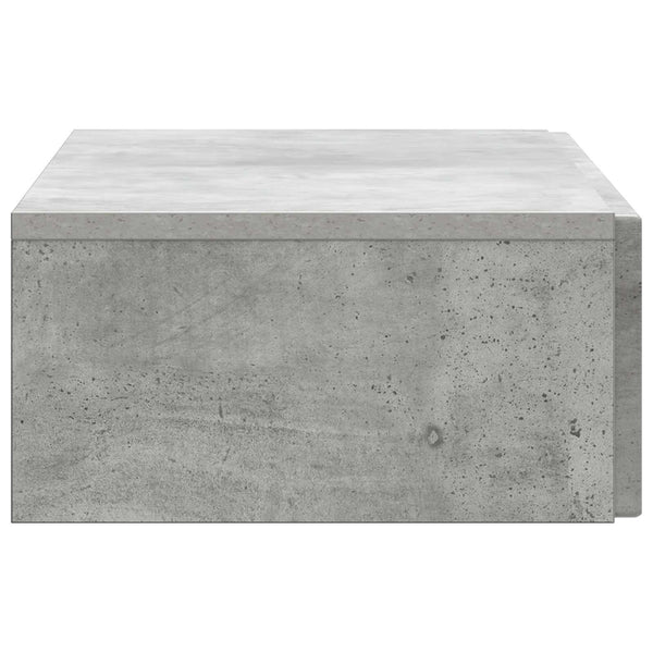 Seinälle Asennettava Sivupöytä 87,5 x 34,5 x 17 cm Tekninen puu