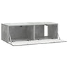 Seinälle asennettava TV-kaappi 98 x 41 x 30 cm Betoninharmaa