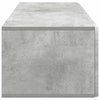 Seinälle asennettava TV-kaappi 98 x 41 x 30 cm Betoninharmaa