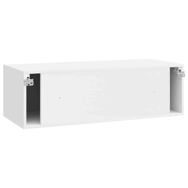 Seinälle asennettava TV-kaappi 98 x 41 x 30 cm Tekninen puu