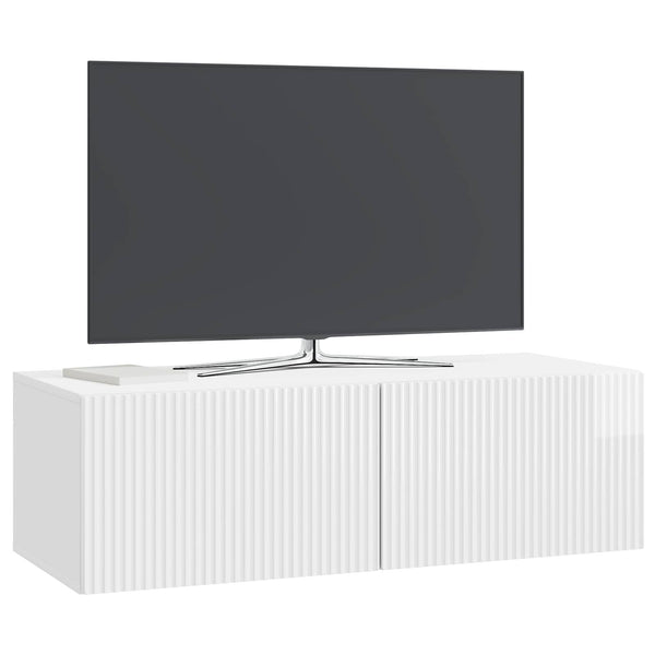 Seinälle asennettava TV-kaappi 98 x 41 x 30 cm Tekninen puu