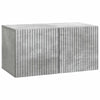 Seinälle asennettava TV-kaappi 59,5 x 31 x 30 cm Betoninharmaa