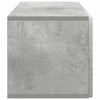 Seinälle asennettava TV-kaappi 59,5 x 31 x 30 cm Betoninharmaa