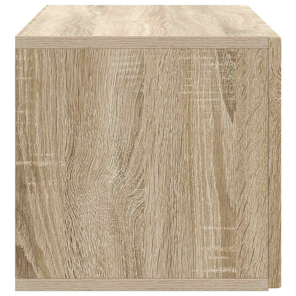 Seinälle asennettava TV-kaappi 78,5 x 31 x 30 cm Sonoma-tammi