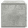 Seinälle asennettava TV-kaappi 78,5 x 31 x 30 cm Betoninharmaa