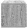 Seinälle asennettava TV-kaappi 78,5 x 31 x 30 cm Harmaa sonoma