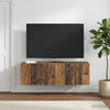 Seinälle asennettava TV-kaappi 98 x 31 x 30 cm Vanha puu