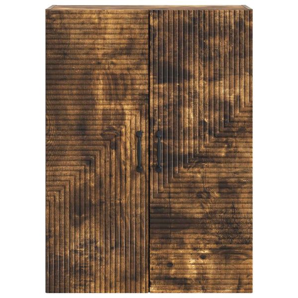 Seinälle Kiinnitettävä Kaappi Savutammi 66 x 34,5 x 90 cm