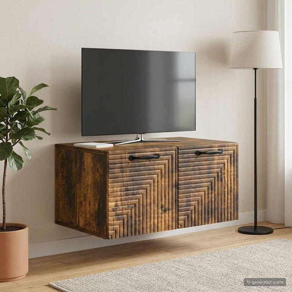 Seinälle asennettava TV-kaappi Savutammi 59,5 x 41 x 30 cm