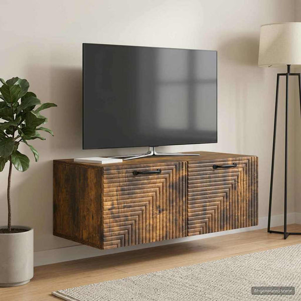 Seinälle asennettava TV-kaappi Savutammi 78,5 x 41 x 30 cm