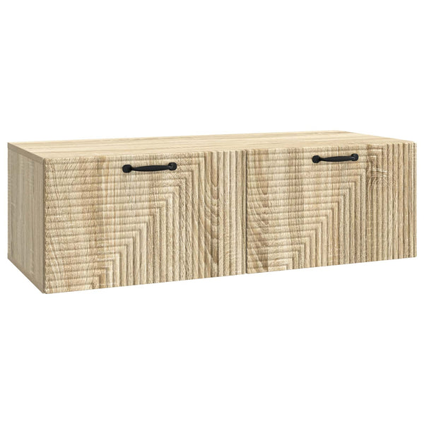 Seinälle asennettava TV-kaappi Sonoma-tammi 98 x 41 x 30 cm