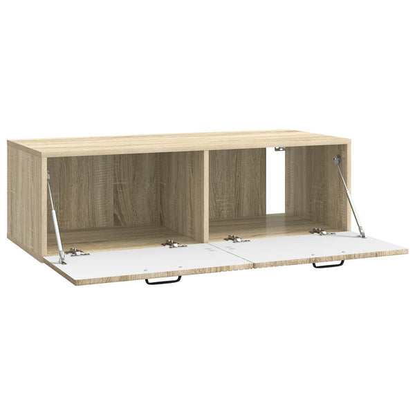 Seinälle asennettava TV-kaappi Sonoma-tammi 98 x 41 x 30 cm