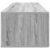 Seinälle asennettava TV-kaappi 98 x 41 x 30 cm Harmaa sonoma