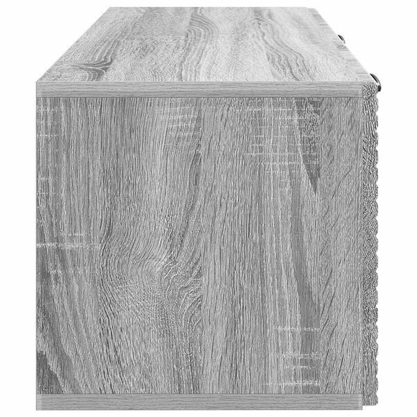 Seinälle asennettava TV-kaappi Harmaa sonoma 78,5 x 31 x 30 cm
