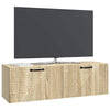 Seinälle asennettava TV-kaappi Sonoma-tammi 98 x 31 x 30 cm