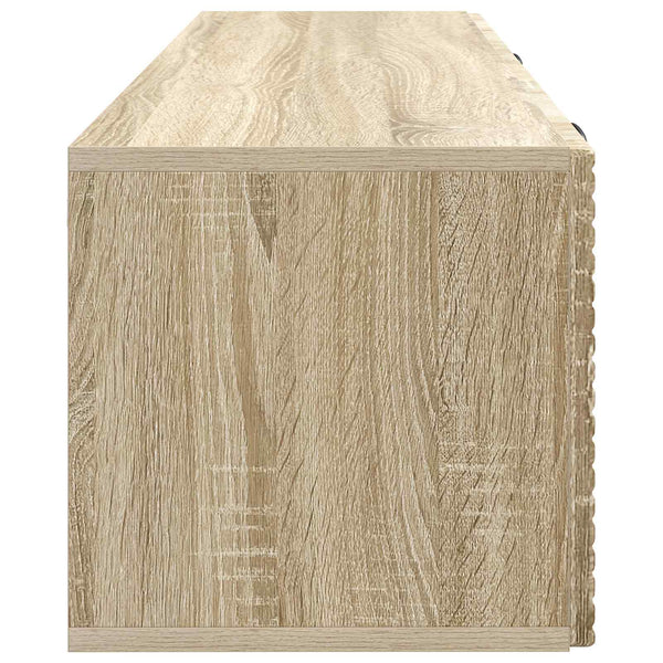 Seinälle asennettava TV-kaappi Sonoma-tammi 98 x 31 x 30 cm