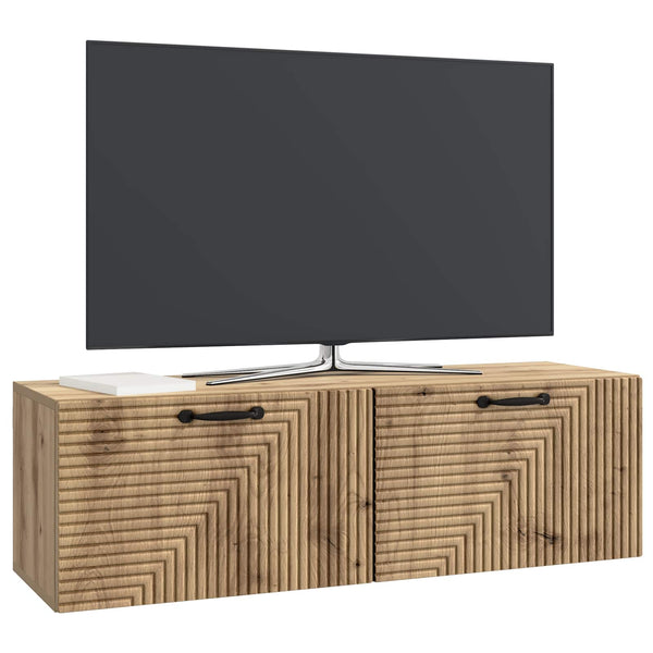 Seinälle asennettava TV-kaappi 98 x 31 x 30 cm Artisaanitammi