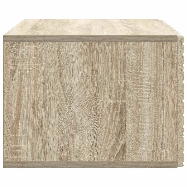 Seinälle asennettava TV-kaappi 59,5 x 41 x 30 cm Sonoma-tammi