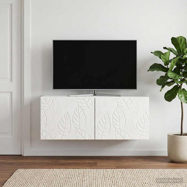 Seinälle asennettava TV-kaappi 98 x 41 x 30 cm