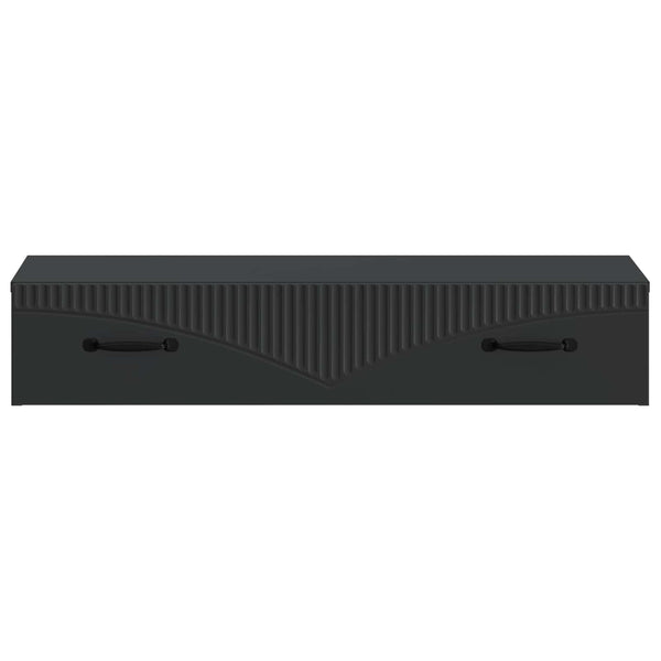 Seinälle Asennettava Sivupöytä 87,5 x 34,5 x 17 cm Tekninen puu