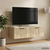 Seinälle asennettava TV-kaappi Sonoma-tammi 98 x 41 x 30 cm