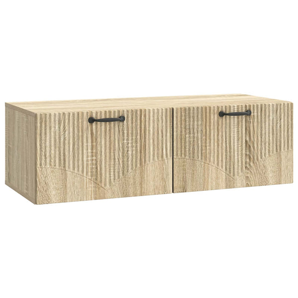 Seinälle asennettava TV-kaappi Sonoma-tammi 98 x 41 x 30 cm
