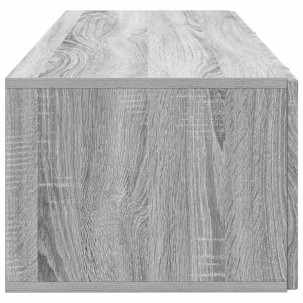 Seinälle asennettava TV-kaappi Harmaa sonoma 98 x 41 x 30 cm