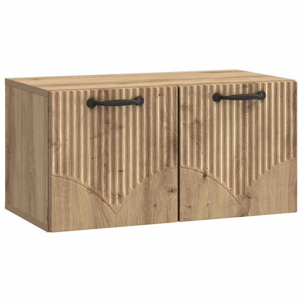 Seinälle asennettava TV-kaappi 59,5 x 31 x 30 cm Artisaanitammi