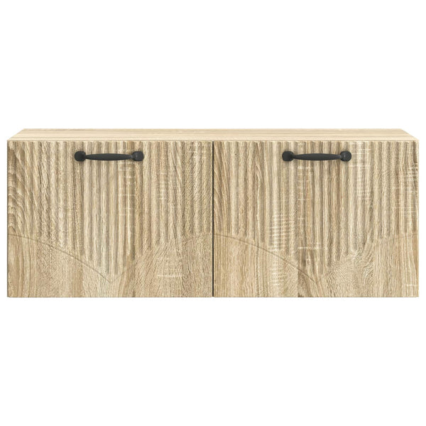 Seinälle asennettava TV-kaappi Sonoma-tammi 78,5 x 31 x 30 cm