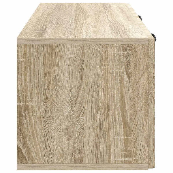 Seinälle asennettava TV-kaappi Sonoma-tammi 78,5 x 31 x 30 cm