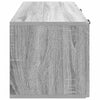 Seinälle asennettava TV-kaappi Harmaa sonoma 78,5 x 31 x 30 cm