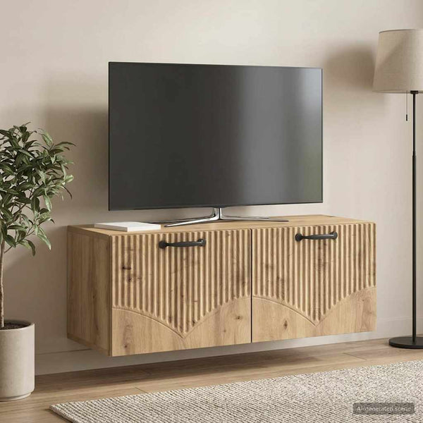 Seinälle asennettava TV-kaappi 78,5 x 31 x 30 cm Artisaanitammi