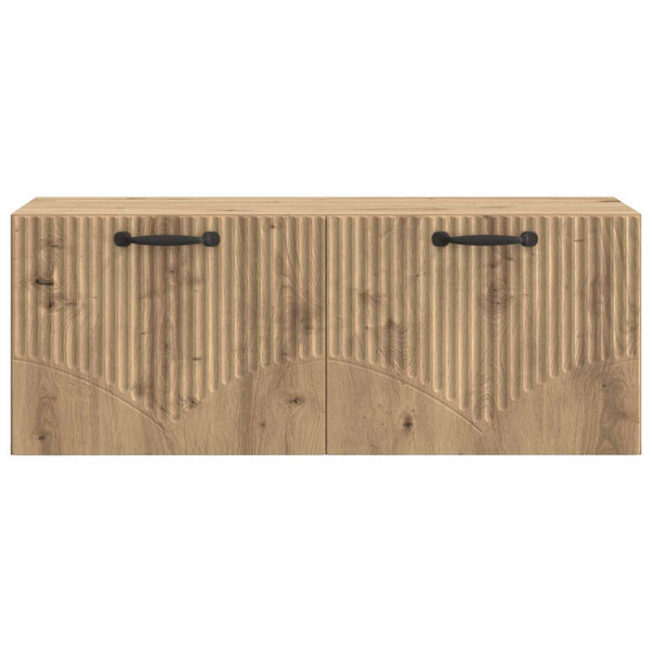 Seinälle asennettava TV-kaappi 78,5 x 31 x 30 cm Artisaanitammi